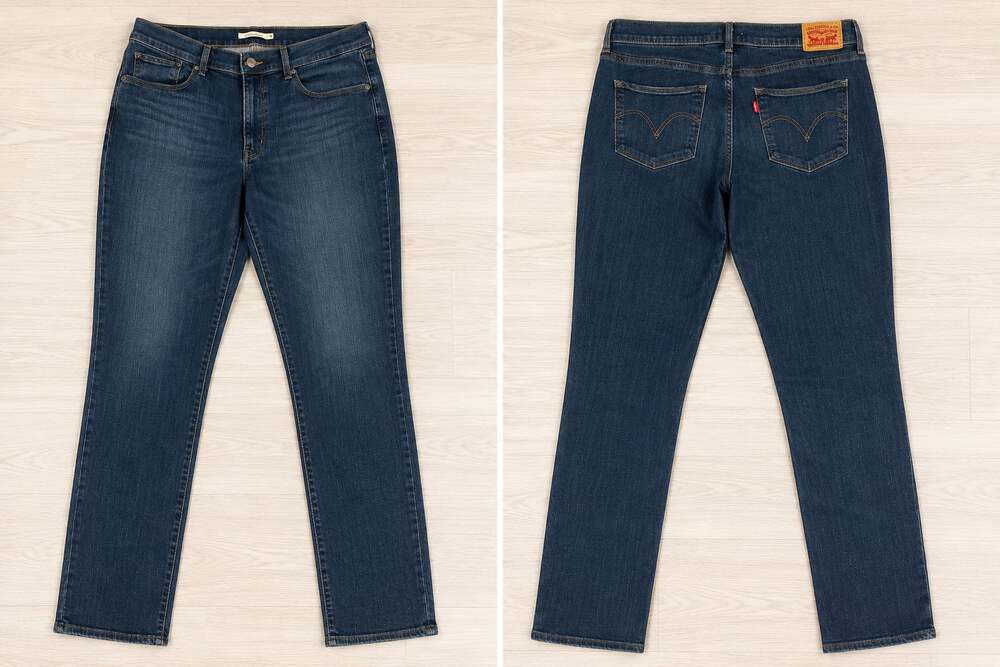 Levi's Women's Signature Mid-Rise Straight Leg Jeans Women’s size 16